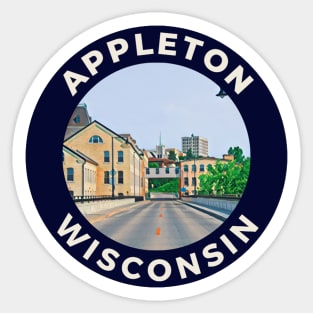 Appleton Wisconsin Sticker